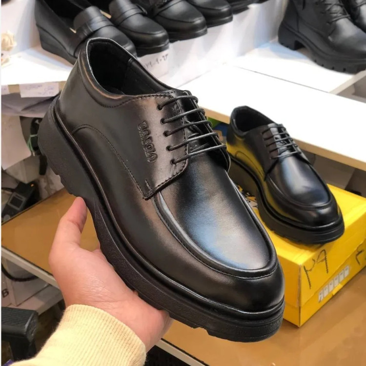 کفش چرم مردانه مدل لوفر برند رخشی