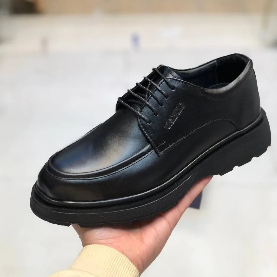 کفش چرم مردانه مدل لوفر برند رخشی