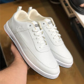 کفش سفید مردانه چرم صنعتی دور دوخت و کف دوخت مدل اسپرت روزمره