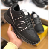 کتونی اسپرت مشکی مردانه و زنانه، کفش پیاده روی و روزمره مقاوم