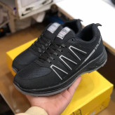 کتونی اسپرت مشکی مردانه و زنانه، کفش پیاده روی و روزمره مقاوم