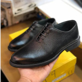 کفش مردانه چرم طبیعی مشکی رسمی و اداری شیک کد 123