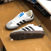 کفش آدیداس سامبا مدل کلاسیک راحتی روزمره چرم صنعتی زیره پی وی سی