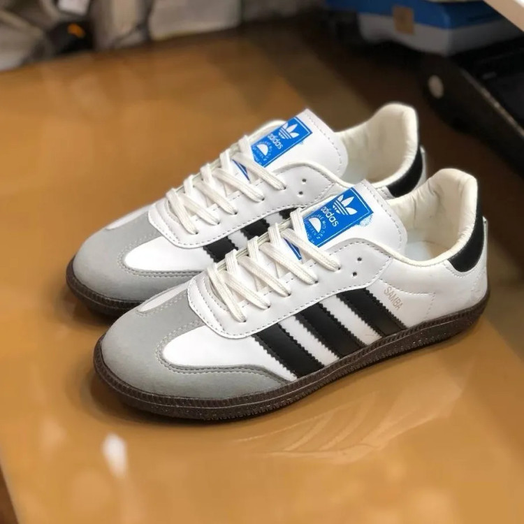 کفش آدیداس سامبا مدل کلاسیک راحتی روزمره چرم صنعتی زیره پی وی سی