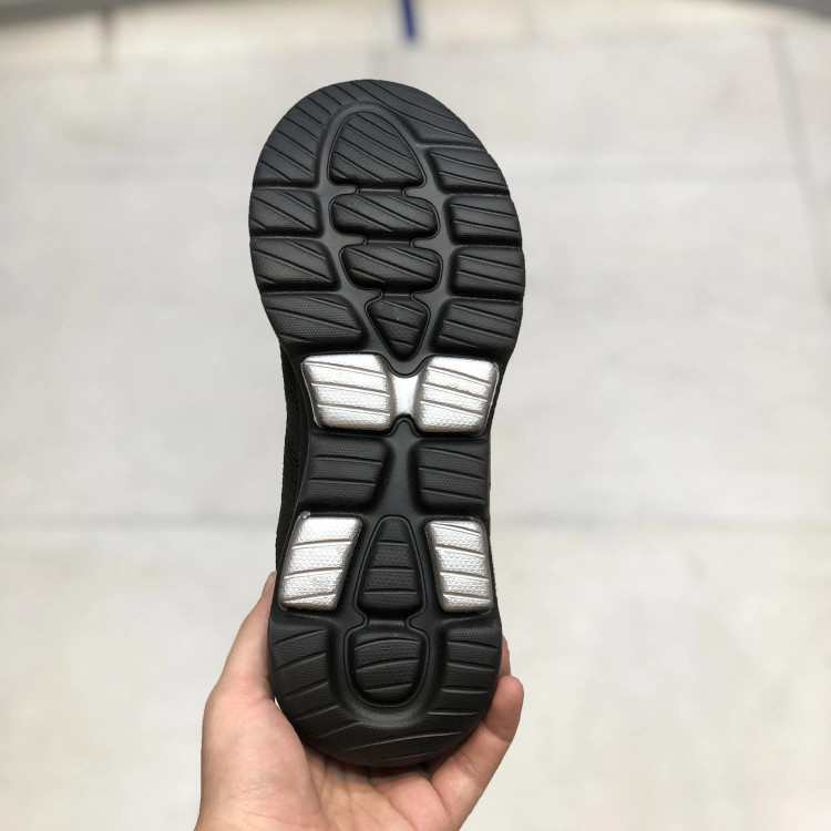 کفش پیاده روی زنانه مشکی راحت با کفی طبی و زیره الترا نرم مناسب کمر درد