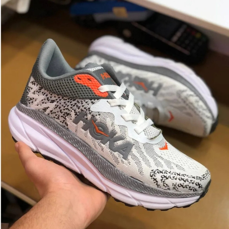 کفش هوکا مردانه زیره الترا رنگ سفید