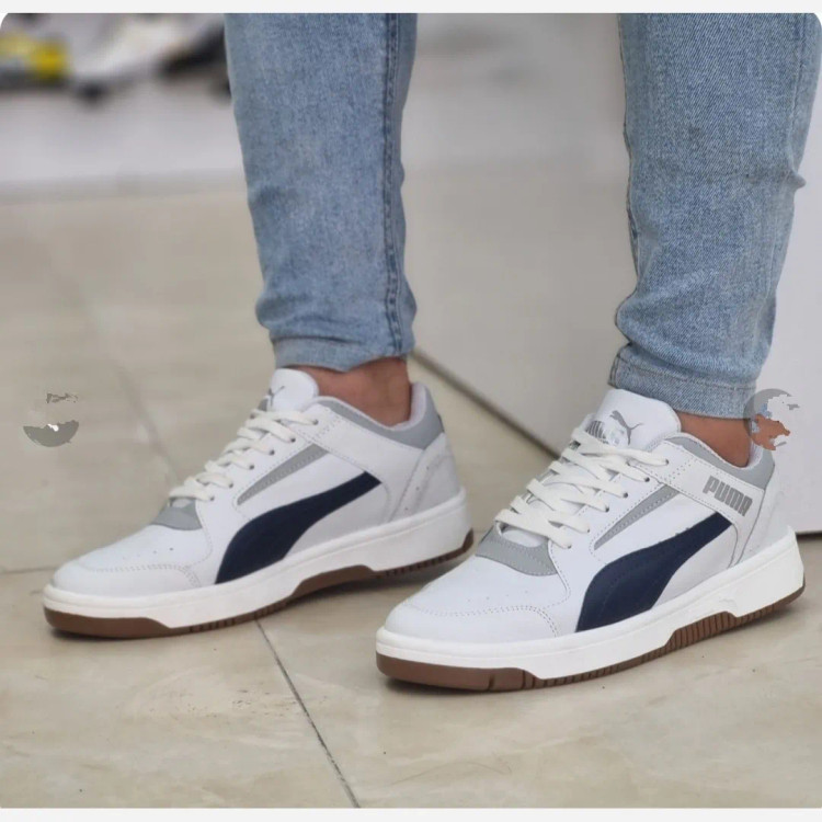 کفش اسپرت پوما کلاسیک سفید مردانه کد 1020