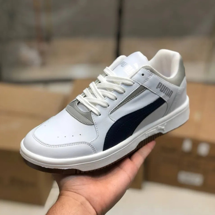 کفش اسپرت پوما کلاسیک سفید مردانه کد 1020