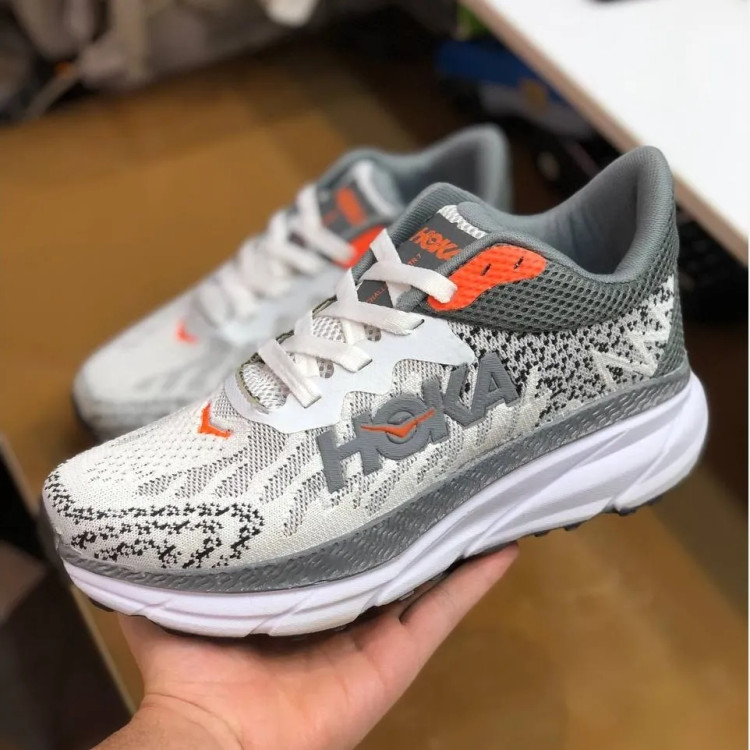 کفش هوکا مردانه زیره الترا رنگ سفید