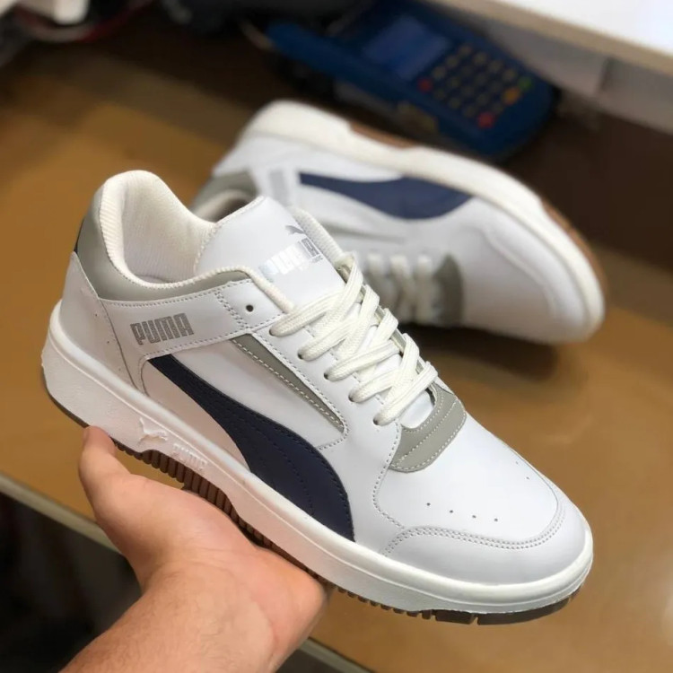 کفش اسپرت پوما کلاسیک سفید مردانه کد 1020