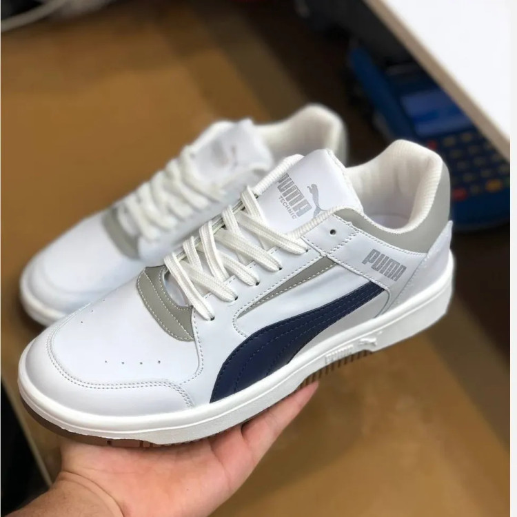 کفش اسپرت پوما کلاسیک سفید مردانه کد 1020