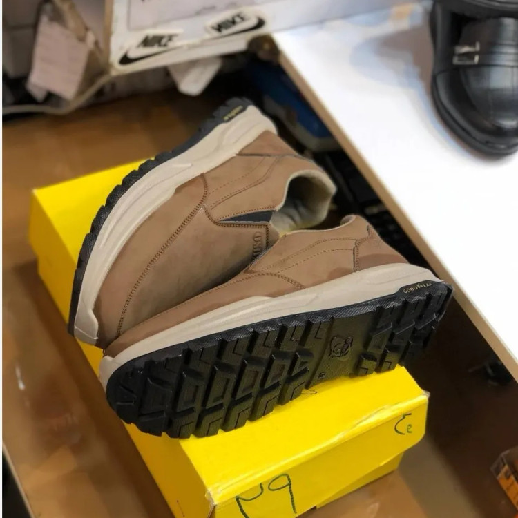 کفش مردانه چرم طبی بیبند مدل صبا راحت و شیک روزمره