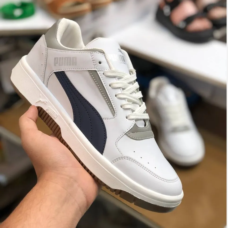 کفش اسپرت پوما کلاسیک سفید مردانه کد 1020