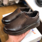 کفش مردانه تمام چرم طبیعی کد 1022 - اداری و مجلسی - زیره پیو تزریقی - طبی و راحت