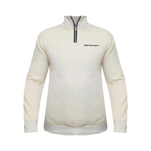 هودی مردانه نیم زیپ یقه کشبافت داخل کرک پاییزه زمستانه شیک