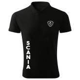 پولوشرت مردانه آستین کوتاه طرح اسکانیا مدل یقه دکمه دار شیک و اسپرت