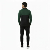 ست سویشرت و شلوار مردانه اسپرت دورنگ نخی مدل Real