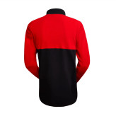 تیشرت آستین بلند مردانه طرح مرسدس بنز و AMG یقه ایستاده جودون دورنگ ترک