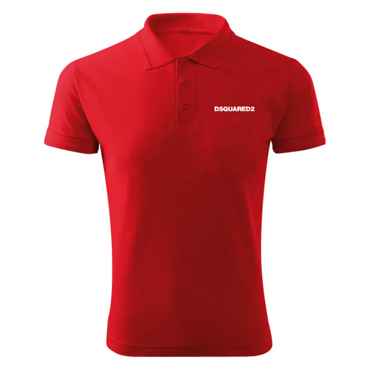 پولوشرت آستین کوتاه مردانه مدل DSQ کد 8698