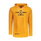 تیشرت کلاه دار مردانه طرح مرسدس بنز AMG در سه رنگ مشکی، زرد و سفید