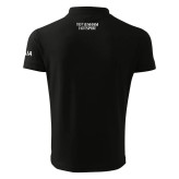 پولوشرت مشکی آستین کوتاه مردانه طرح تاتنهام هاتسپر کد 1002