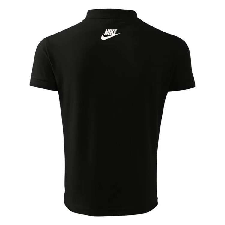 پولوشرت مشکی آستین کوتاه مردانه نایک مدل چلسی