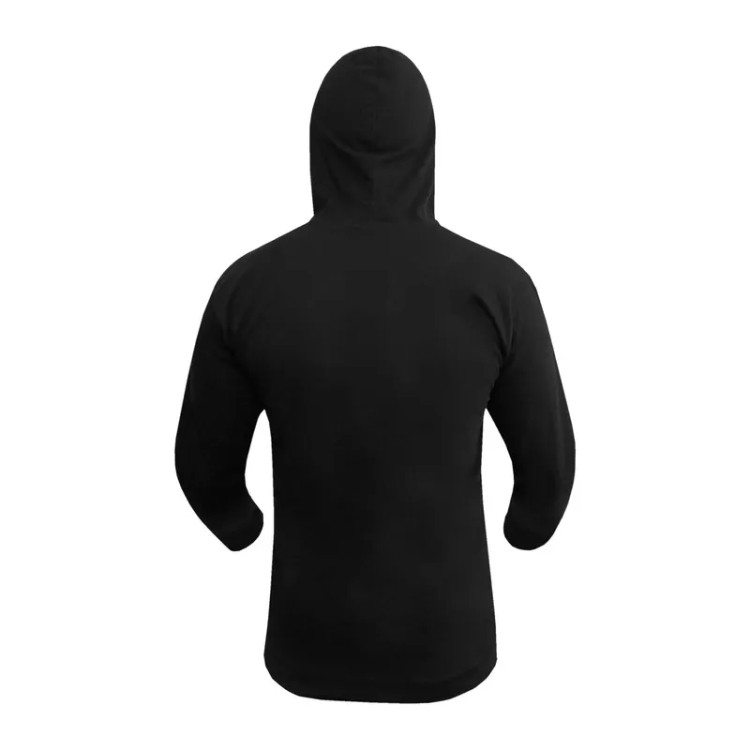 سویشرت ورزشی مردانه زیپ دار کلاه دار نخی پاییزه زمستانه