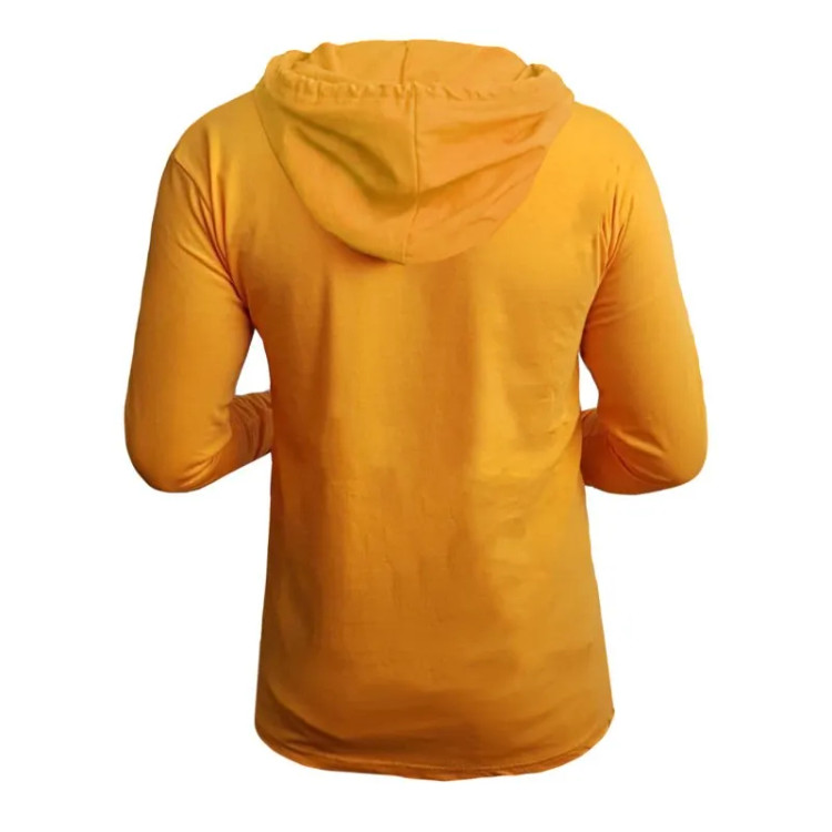 تیشرت آستین بلند کلاه دار مردانه طرح آدیداس مدل 2023