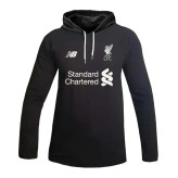 تیشرت کلاه دار آستین بلند مردانه طرح لیورپول | تی شرت ورزشی یقه بند دار