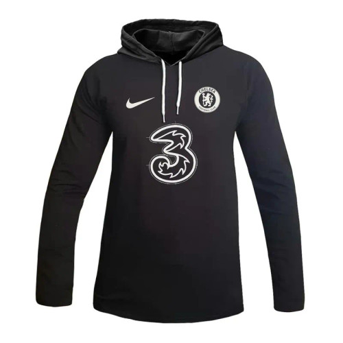 تیشرت لانگ کلاه دار طرح چلسی آستین بلند مردانه زنانه