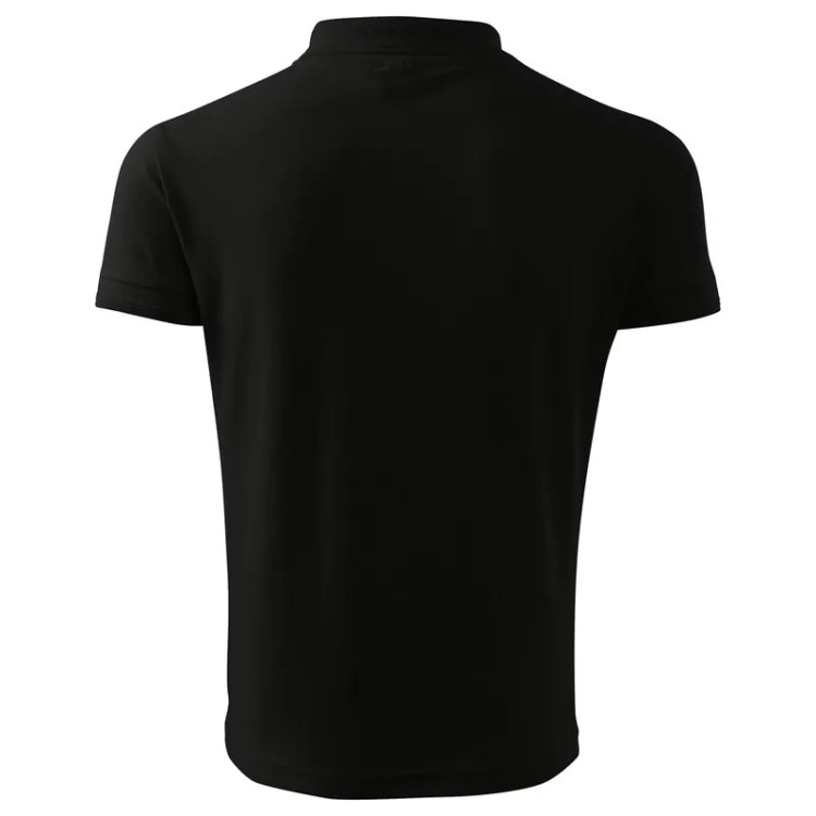 پولوشرت مردانه آستین کوتاه جودون طرح دار مشکی