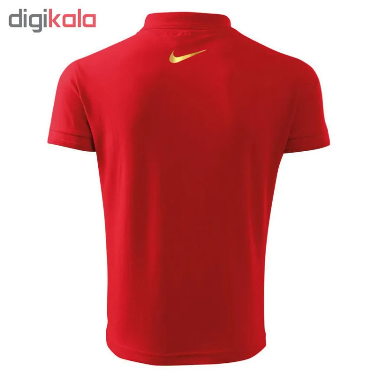 پولوشرت مردانه طرح بارسلونا مدل R1804