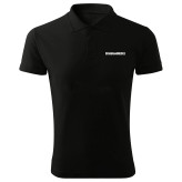 پولوشرت مردانه مشکی آستین کوتاه یقه دکمه دار طرح DSQUARED2