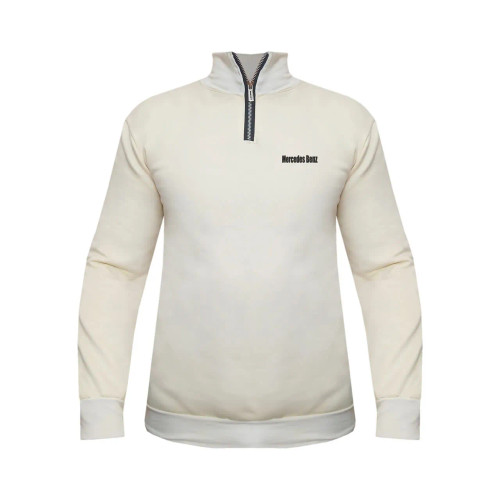 هودی مردانه نیم زیپ کرک دار پاییزی زمستانی یقه کش بافت تن خور شیک