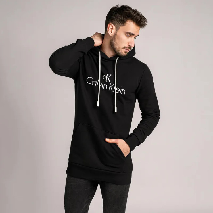 هودی مردانه اسپرت پاییزه و زمستانه داخل کرکی ضخیم طرح ساده