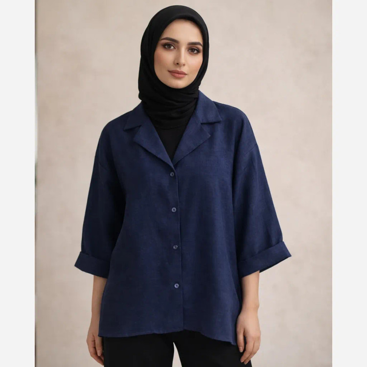 شومیز بهاره لینن عیدانه