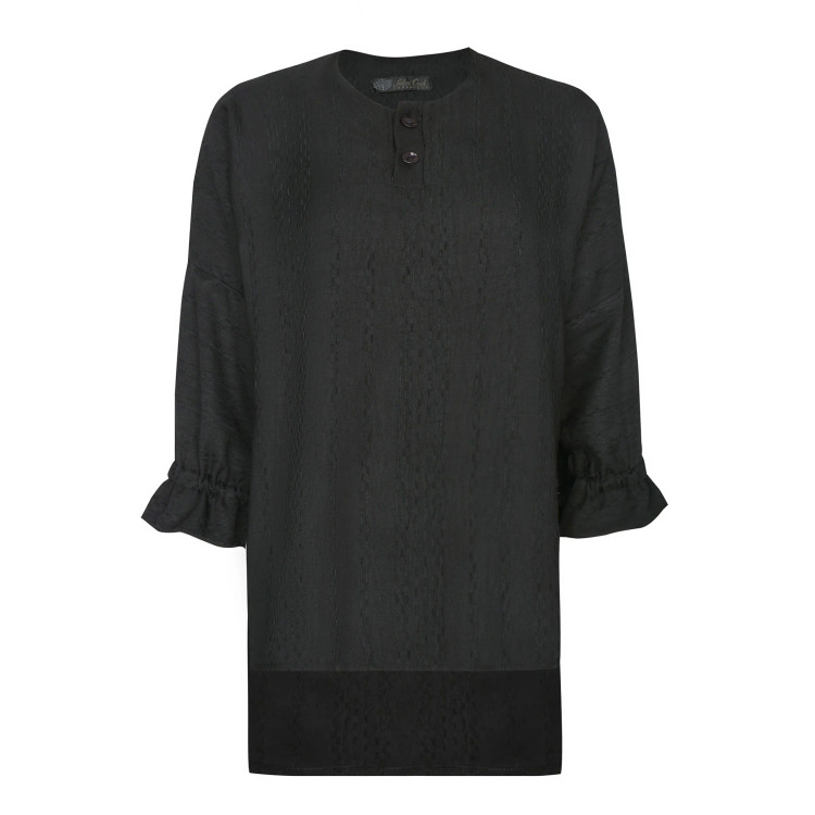 تونیک زنانه مشکی مجلسی و روزمره، شیک و راحت، مناسب محل کار و مهمانی