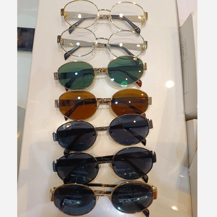 عینک سلین ترند فلزی بیضی آیتم 8246