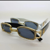 عینک آفتابی پرسینگ نگین دار برند جنتل مانستر زنانه و مردانه UV400