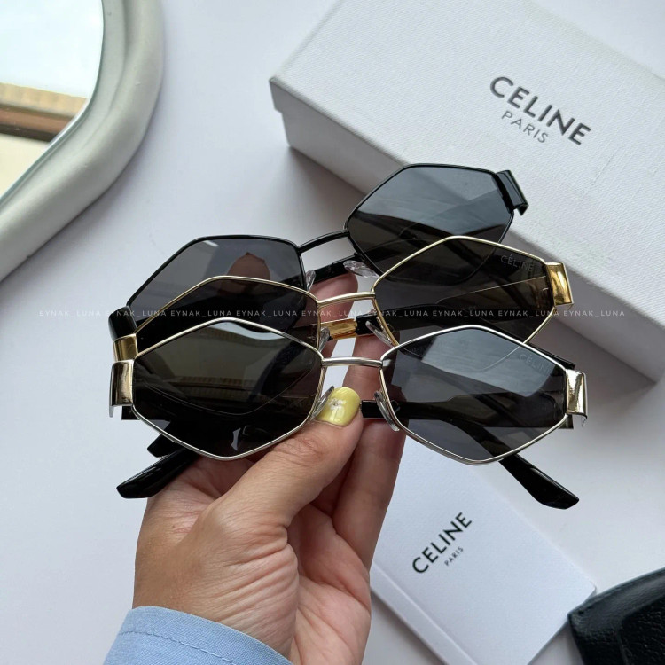 عینک سلین فلزی لوزی ترند آیتم 8245