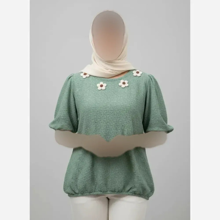 تک پوش زنانه گلدار عیدانه