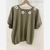 تک پوش زنانه گلدار عیدانه