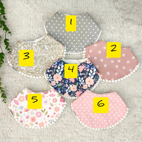 پیشبند نوزادی طرحدار تمام چاپ، پشت حوله ای، مناسب تا دوسال