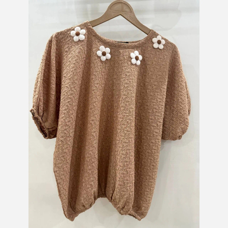 تک پوش زنانه گلدار عیدانه