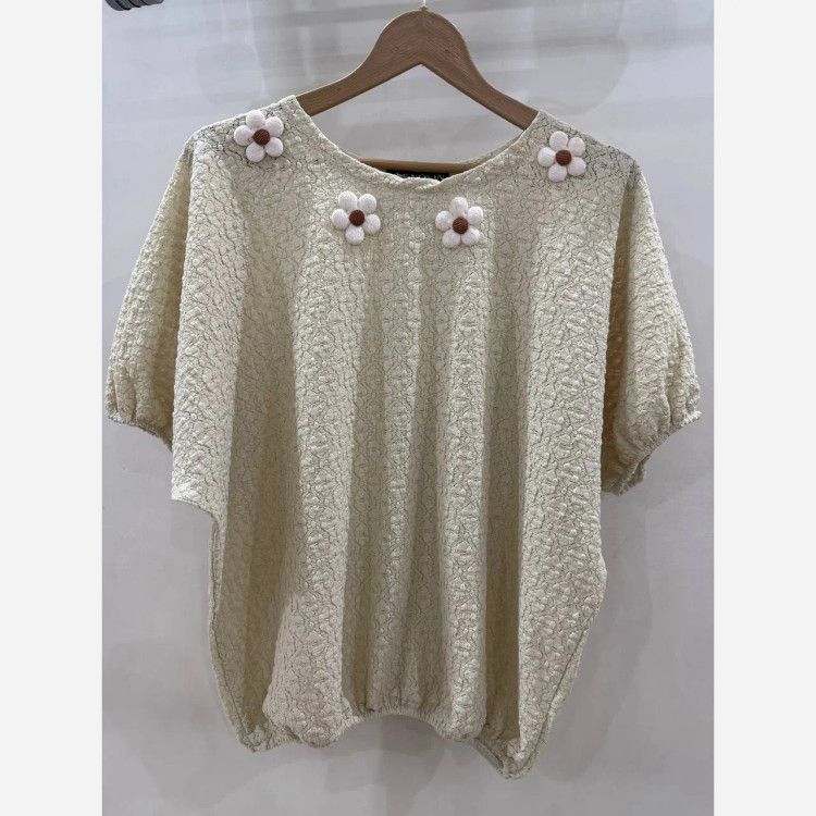 تک پوش زنانه گلدار عیدانه