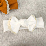 هدبند پاپیونی نوزاد و کودک | جنس کبریتی کشسان | مناسب 3 ماه تا 3 سال