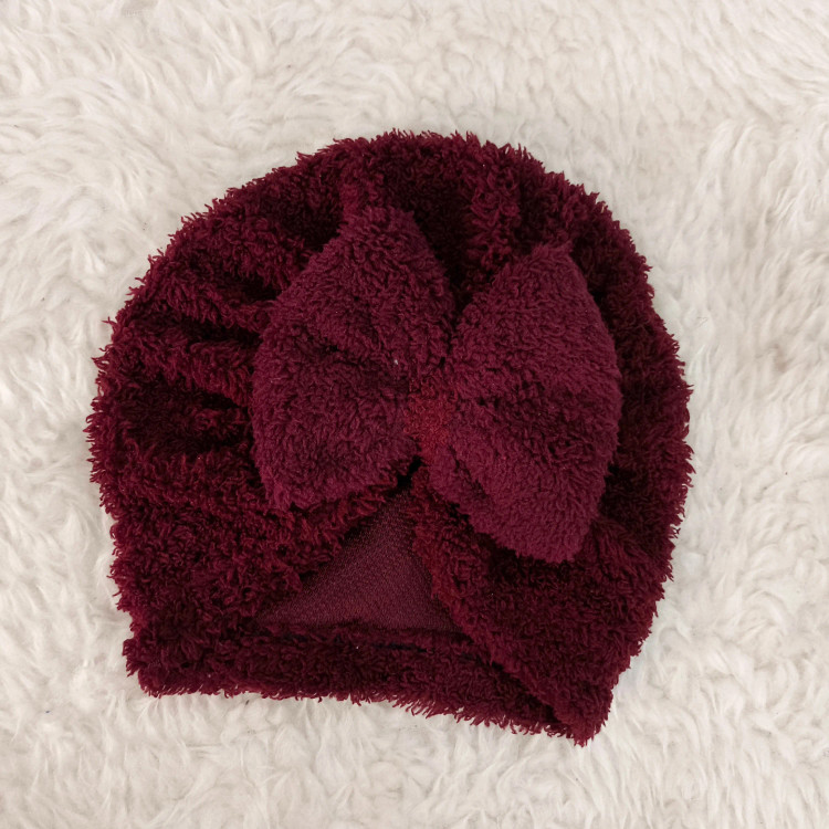 توربان پولیشی پاپیون دار نوزاد و کودک مناسب پاییز و زمستان