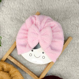 توربان پولیشی پاپیون دار نوزاد و کودک مناسب پاییز و زمستان