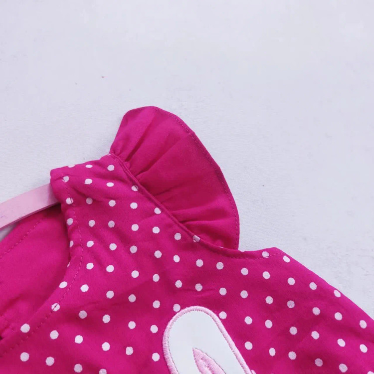 سارافون و شورت دخترانه طرح خرگوش | لباس تابستانی نخی خنک | مناسب 1 تا 3 سال