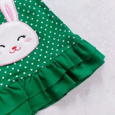 سارافون و شورت دخترانه طرح خرگوش | لباس تابستانی نخی خنک | مناسب 1 تا 3 سال